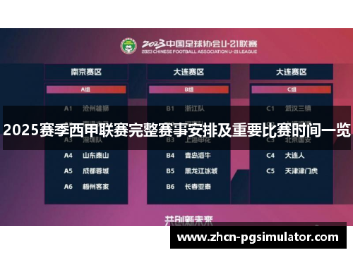 2025赛季西甲联赛完整赛事安排及重要比赛时间一览 2025赛季西甲联赛完整赛事安排及重要比赛时间一览